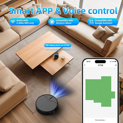 3-in-1 Smart Robot Vacuum & Mop Combo