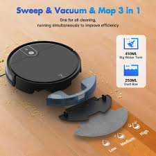 3-in-1 Smart Robot Vacuum & Mop Combo